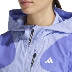 adidas Womens Otr B Cb Jacket Running Jacket in Blue