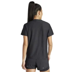 adidas Womens Own The Run T-Shirt in Black