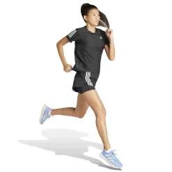 adidas Womens Own The Run T-Shirt in Black