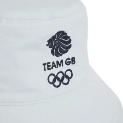 adidas Womens Team Gb Bucket Hat in Blue