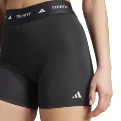 adidas Womens Techfit Gym Shorts in Black