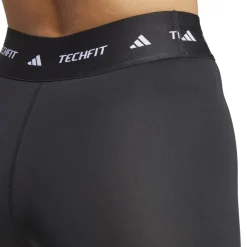 adidas Womens Techfit Gym Shorts in Black
