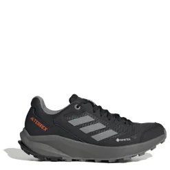 adidas Womens Terrex Trail Rider Gore Tex Trail Running Shoes in Black