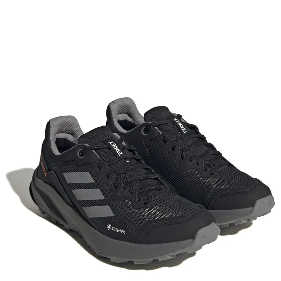 adidas Womens Terrex Trail Rider Gore Tex Trail Running Shoes in Black