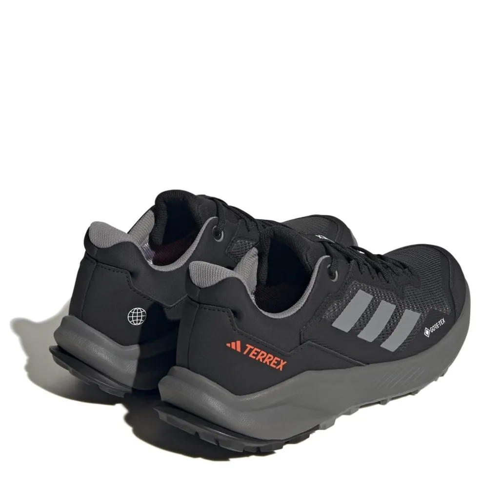 adidas Womens Terrex Trail Rider Gore Tex Trail Running Shoes in Black