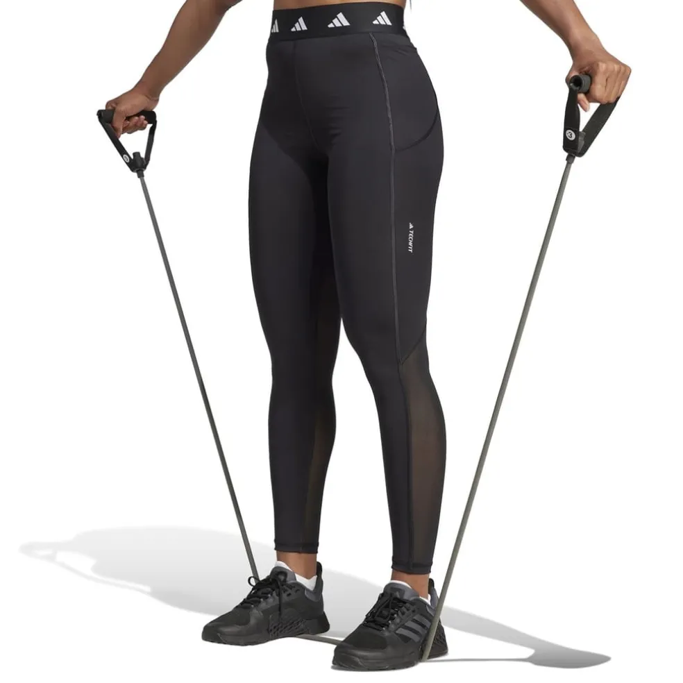 adidas Womens Tf Stash 1 1 L Gym Legging in Black