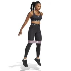 adidas Womens Tf Stash 1 1 L Gym Legging in Black