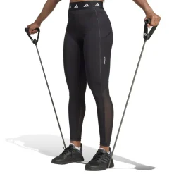 adidas Womens Tf Stash 1 1 L Gym Legging in Black