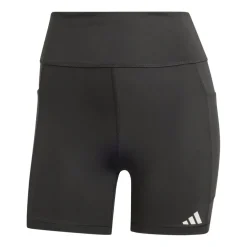 adidas Womens The Run Short Leggings in Black