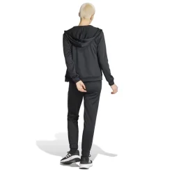 adidas Womens W Linear Ts Tracksuit in Black