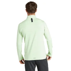 adidas Workout Quarter-Zip Top in Green