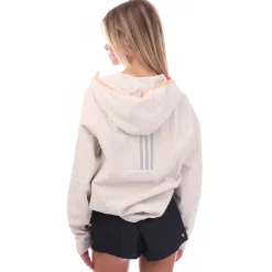 adidas X-City Soft Shell Running Jacket in Beige