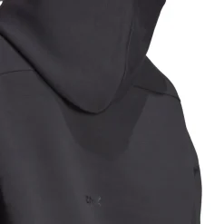 adidas Z.N.E. Hooded Relaxed Fit Sweatshirt in Black