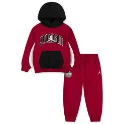Air Jordan Gametime 2 Piece Set Infants in Red