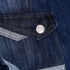 Airwalk Mens Belted Cargo Jeans in Blue