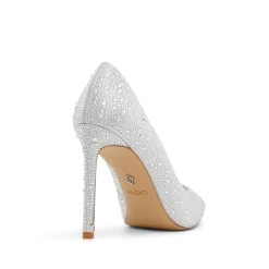 Aldo 2.0 Stiletto Heel High Pumps in Silver