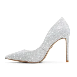 Aldo 2.0 Stiletto Heel High Pumps in Silver