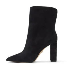 Aldo Ankle Block Heel High Heel Boots in Black