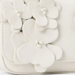 Aldo Bouquet Floral Patterned Shoulder Bag with Detachable Strap in Neutral