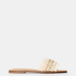 Aldo Flat Sandals in Neutral