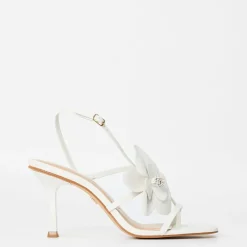 Aldo Heeled Sandals in White