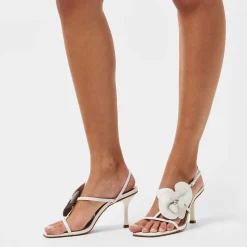 Aldo Heeled Sandals in White