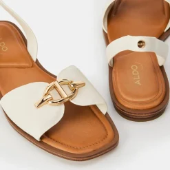 Aldo Sandals in White