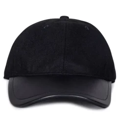 AllSaints Bsball Cap in Black
