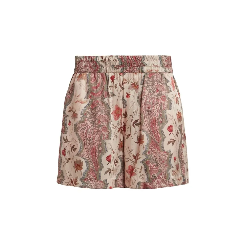 AllSaints Charli Chino Shorts in Pink