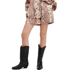 AllSaints Charli Chino Shorts in Pink