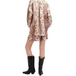 AllSaints Charli Chino Shorts in Pink