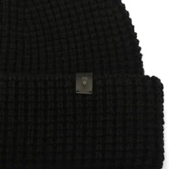AllSaints Dbl Wfl S Beanie in Black