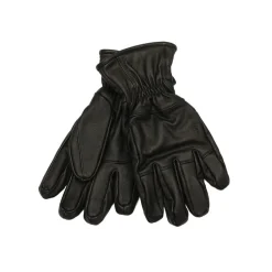 AllSaints Dd Logo Lthr Glv in Black