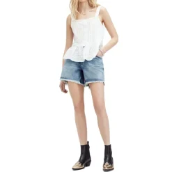 AllSaints Emmy Jean Shorts in Blue