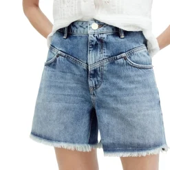AllSaints Emmy Jean Shorts in Blue