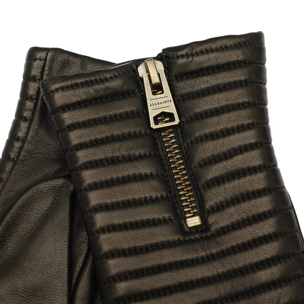 AllSaints Estella Lthr Glv in Black