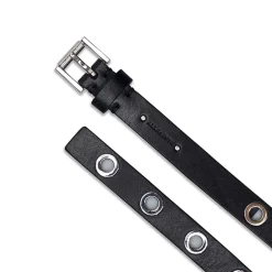 AllSaints Eyelet Belt20 in Black