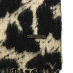 AllSaints Leopard Wvn Scf in Grey