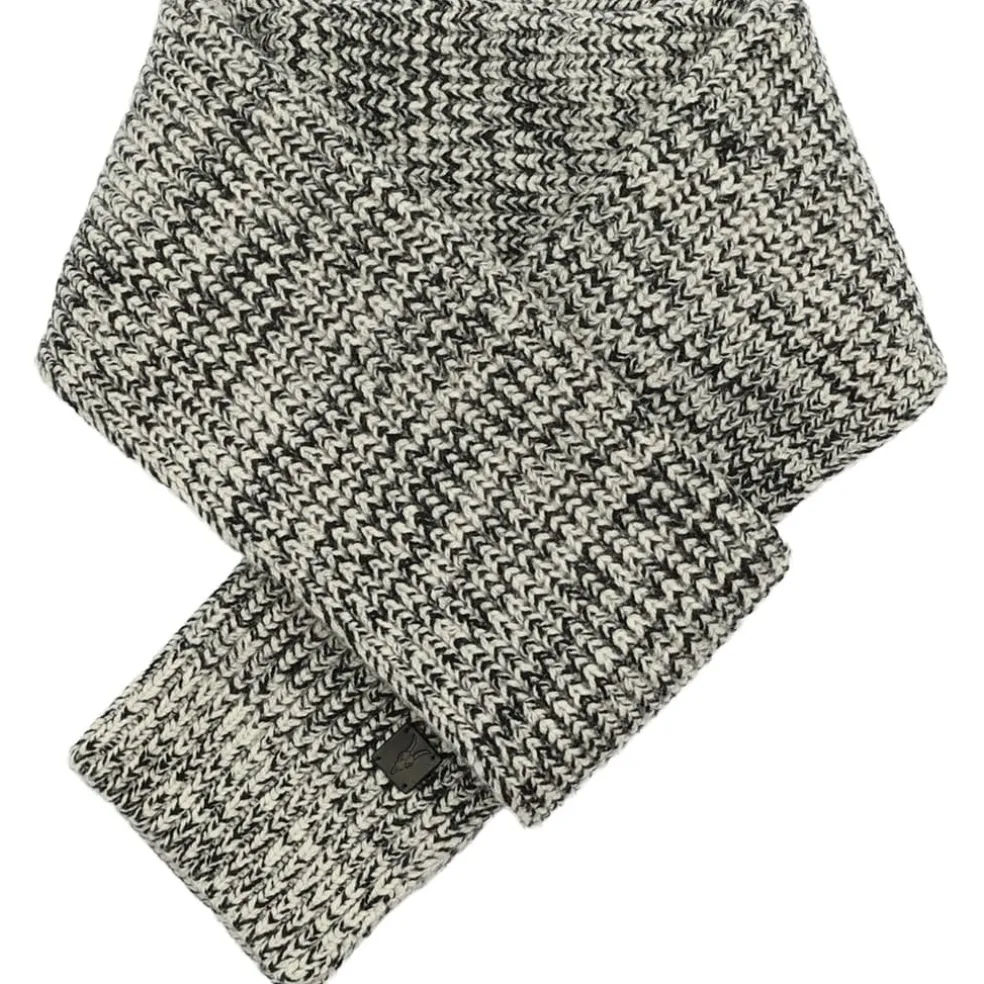 AllSaints Marled Scarf in Black