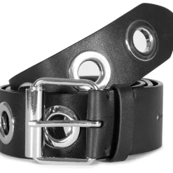AllSaints 42mm Eyelet Belt in Black