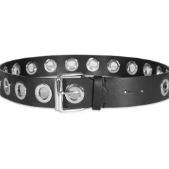 AllSaints 42mm Eyelet Belt in Black