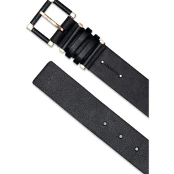 AllSaints 38mm Wpd B Belt in Black