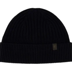 AllSaints Rib Mix Beanie in Black