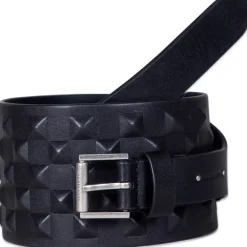 AllSaints Tpd Pyr S Belt in Black