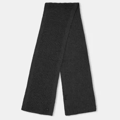 AllSaints Waffl Knt Scarf in Grey