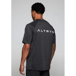 ALTRYN Rydal Training Space Dye T-Shirt in Grey