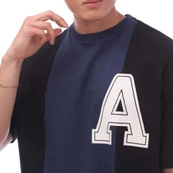 Ambush Varsity T-Shirt in Black-White