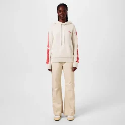 Amiri Bones Hooded Sweatshirt in Cream