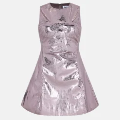 Amylynn Corset Dress in Metallics