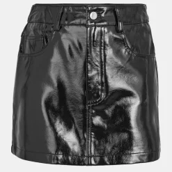 Amylynn Vinyl Mini in Black